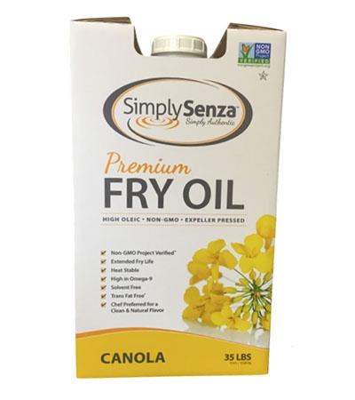 Simply Senza High Oleic Non-GMO Canola Oil