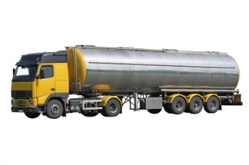 Tanker delivering bulk oil - Canola, Soybean, Safflower