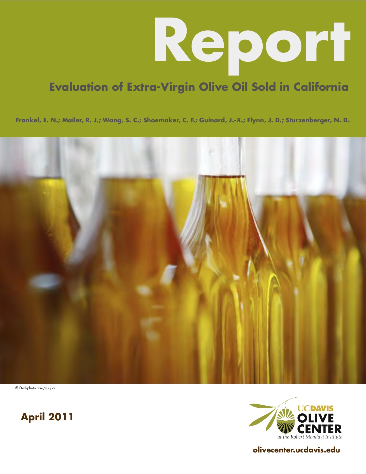 UC Davis Releases Olive Oil Study, with Bleak Results