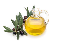 Olive Oil Retail with Olive Branches