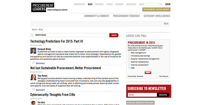 Procurement Leaders