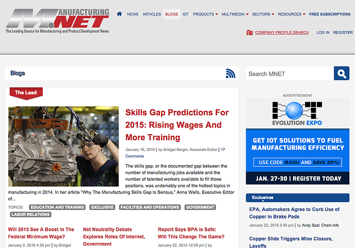 Manufacturing.Net Blog