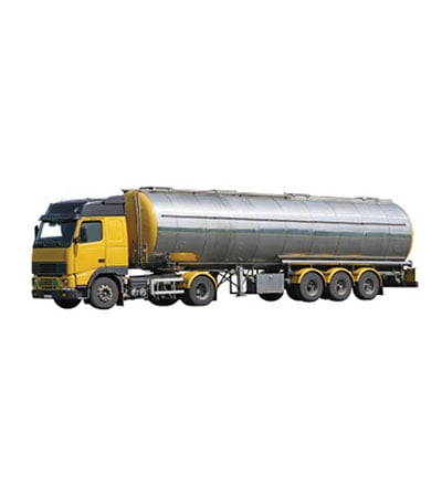 Canola oil expeller tanker truck