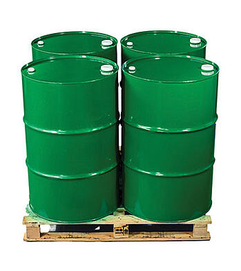 Olive Oil Drums On Pallet