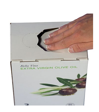 BIB Olive Oil - Opening 1