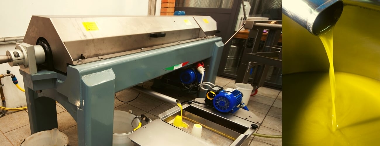 centrifugation of EVOO