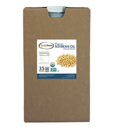 Buy Organic Soybean Oil in Bulk 35 Lb. Containers