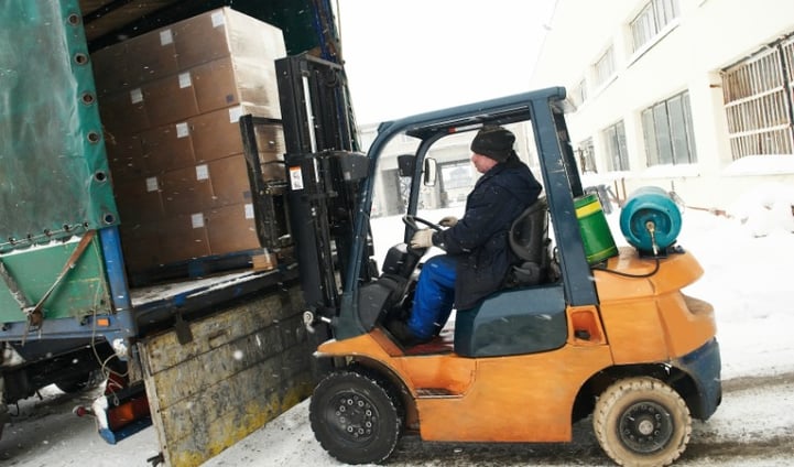 Freight Truck with New Non-GMO Ingredients