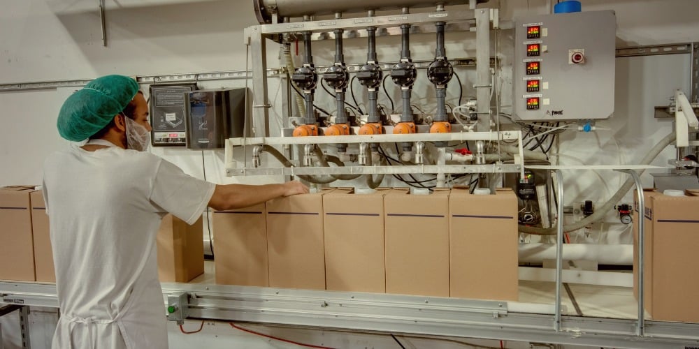 Packing Line at Centra Foods