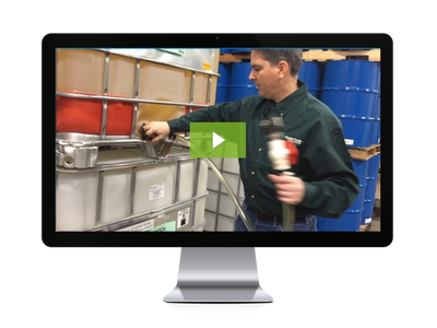  How To Dispense From A Bulk Oil Caged Plastic Tote