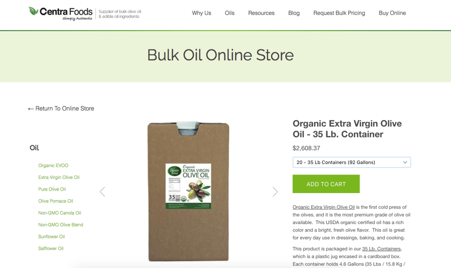 How to order bulk Organic EVOO Online