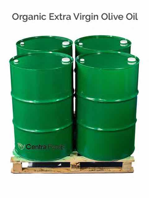 Organic Extra Virgin Olive Oil Drums