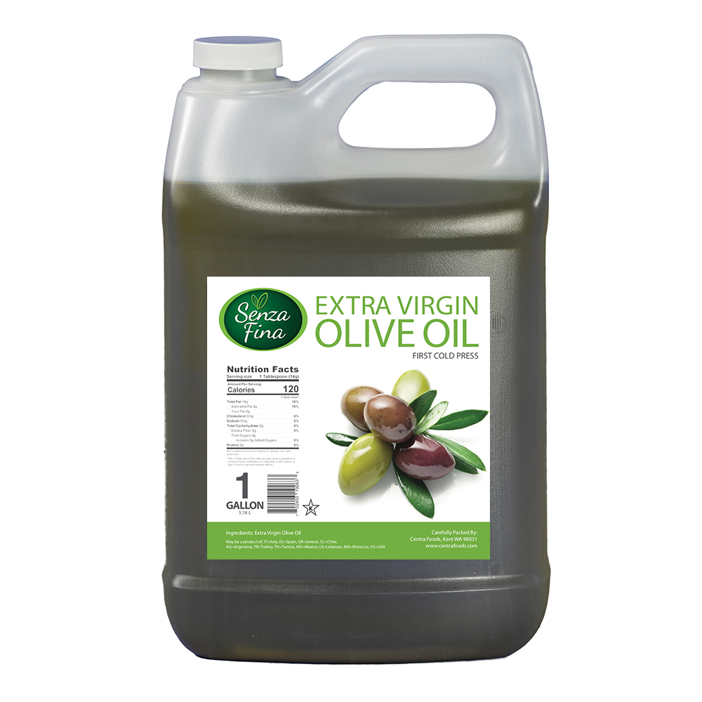 Extra Virgin Olive Oil - 1 Gallon F Style Jug Foodservice