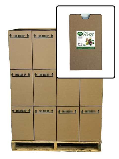 Full Pallet of Organic Extra Virgin Olive Oil JIBs