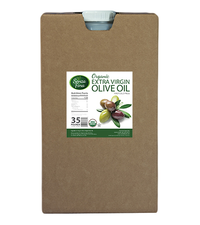 Organic Extra Virgin Olive Oil - 35 Lb. Container