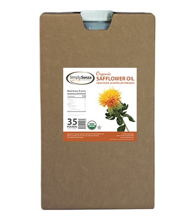 Safflower oil organic carrier high oleic cold pressed premium 100% pure 7  lb buy